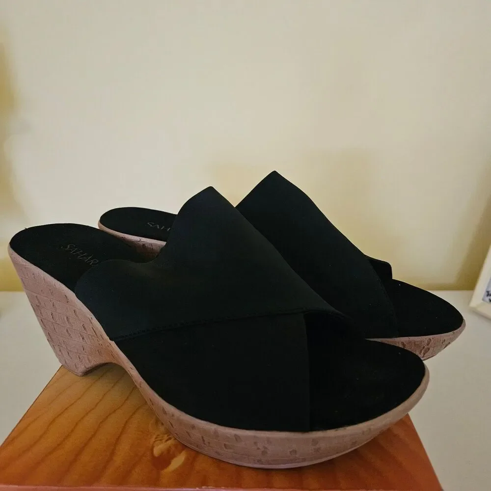 Sahara Black Sandals